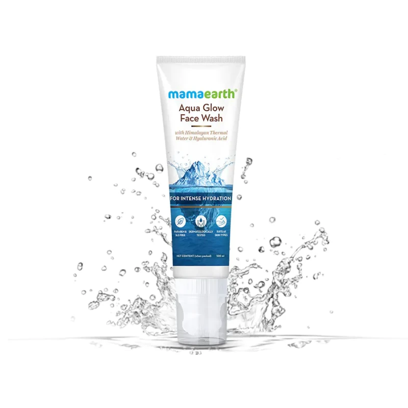 Mamaearth Aqua Glow Face Wash 100ml