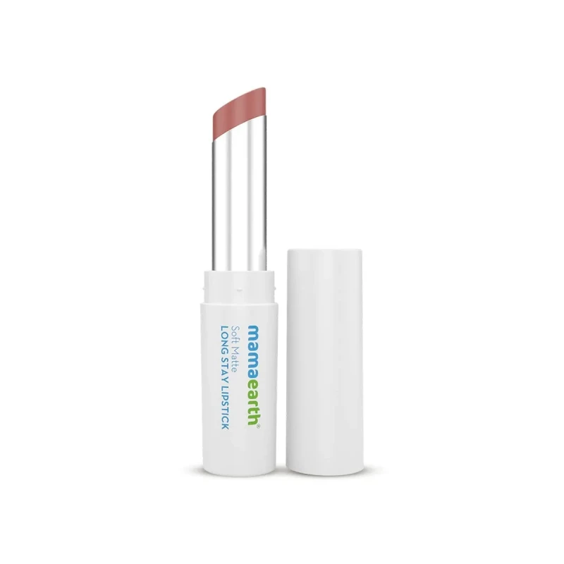 Mamaearth Soft Matte Long Stay Lipsticks (05 Woody Rose) - 3.5 g