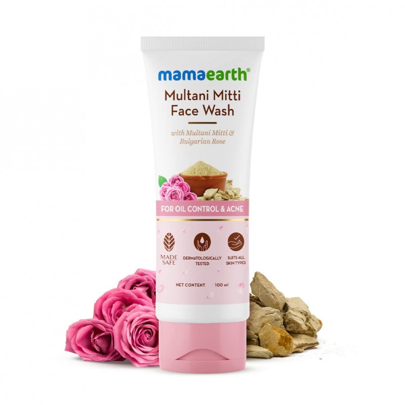 Mamaearth Multani Mitti Face Wash-100 ml