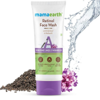 Mamaearth Retinol Face Wash for fine lines and wrinkles 100ml - Face Wash