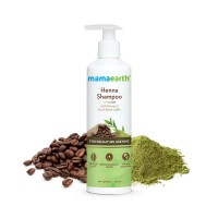 Mamaearth Henna Shampoo, for enhance hair color, with Henna and Deep Roast Coffee-250 ml